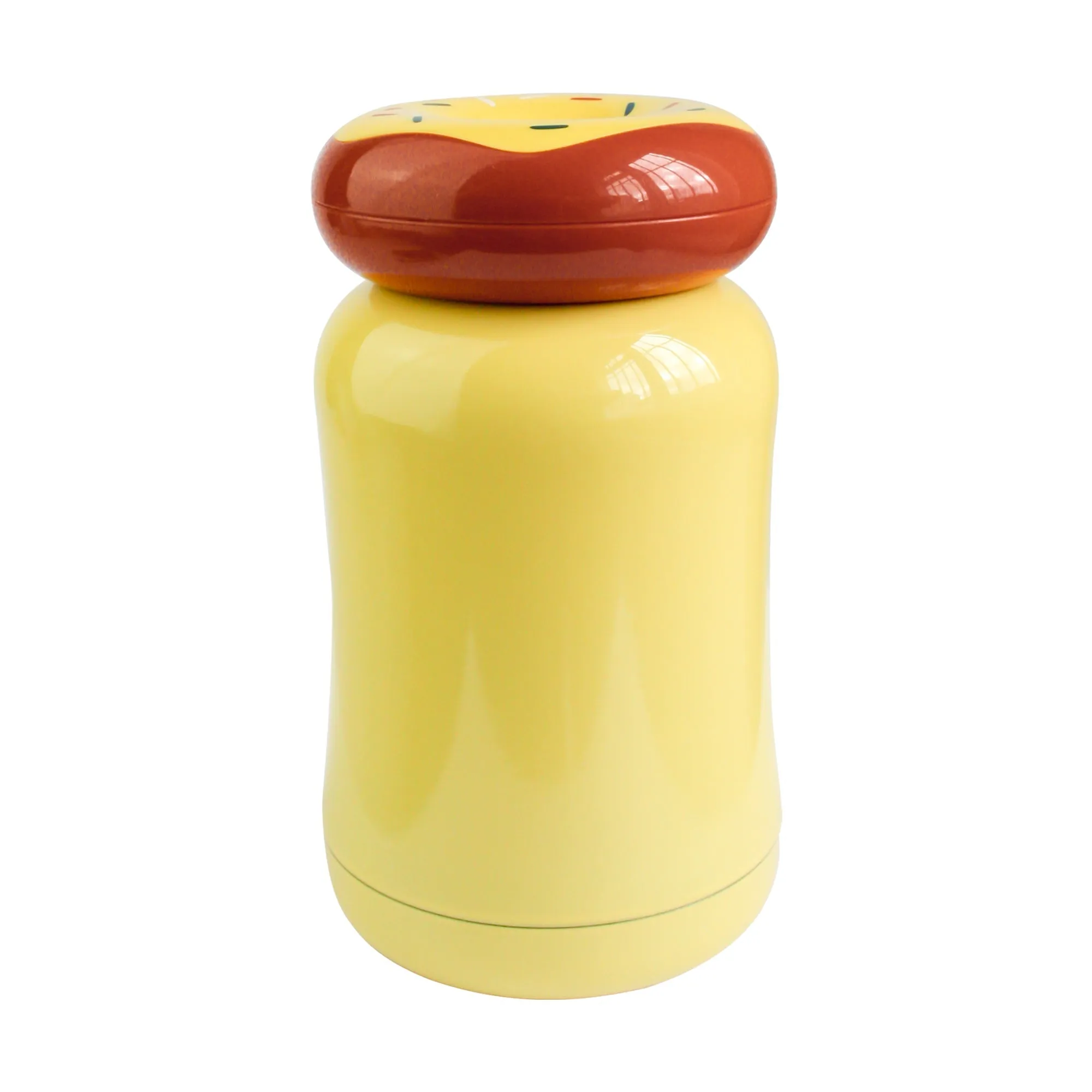 Cute Donut Bottle - 230 ml Yellow