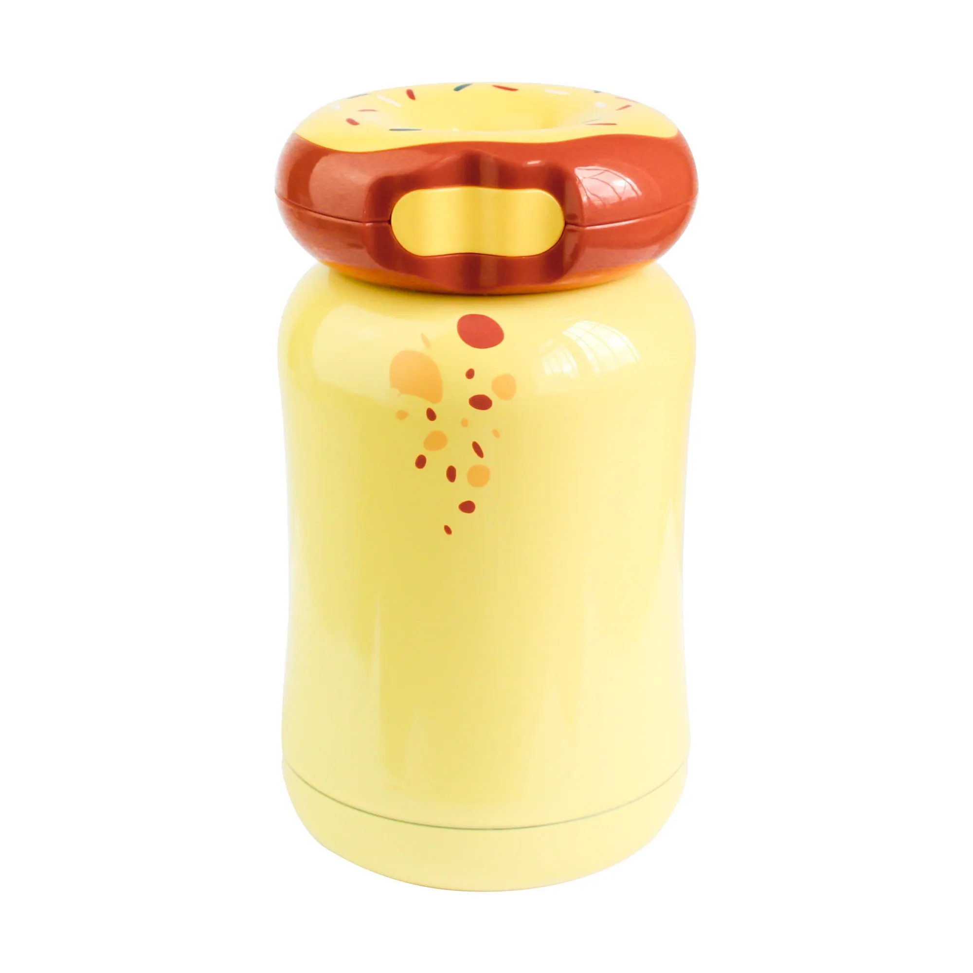 Cute Donut Bottle - 230 ml Yellow