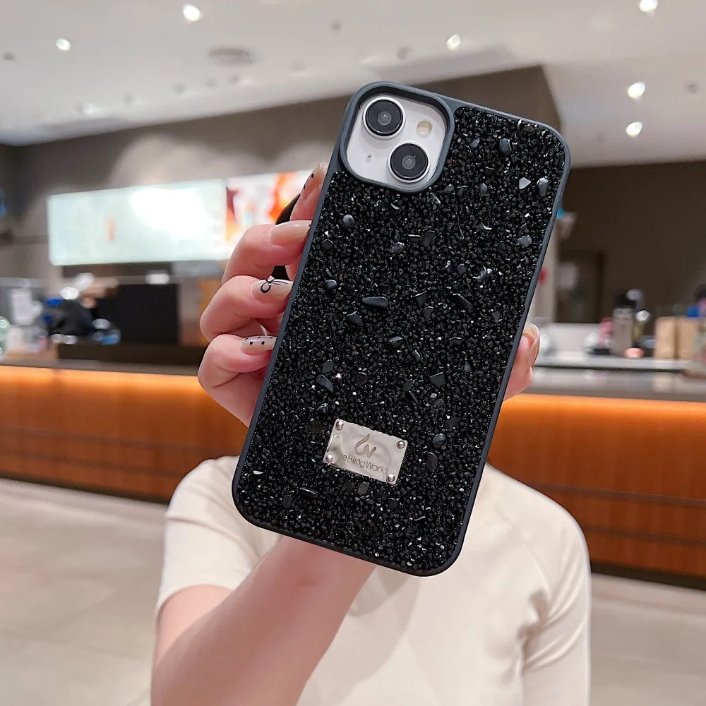 Diamond Studded Pattern Glittery Phone Case - OnePlus Nord CE 4