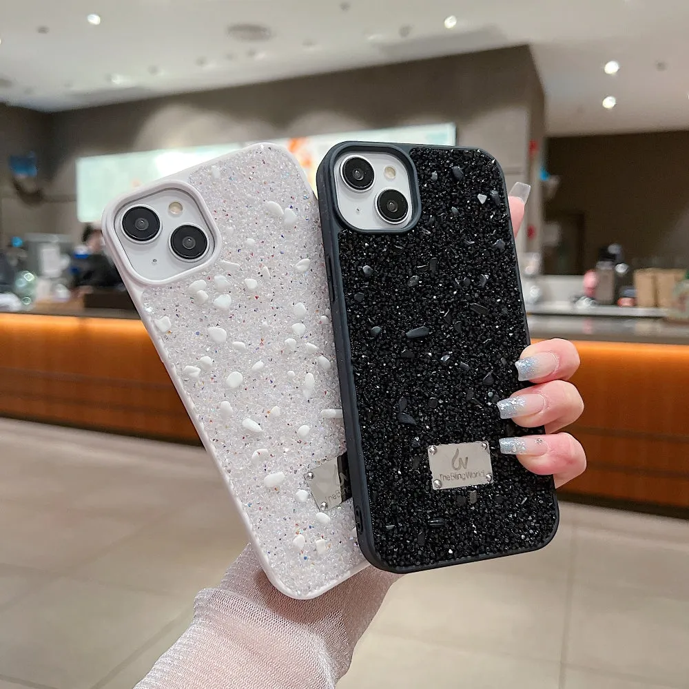 Diamond Studded Pattern Glittery Phone Case - OnePlus Nord CE 4