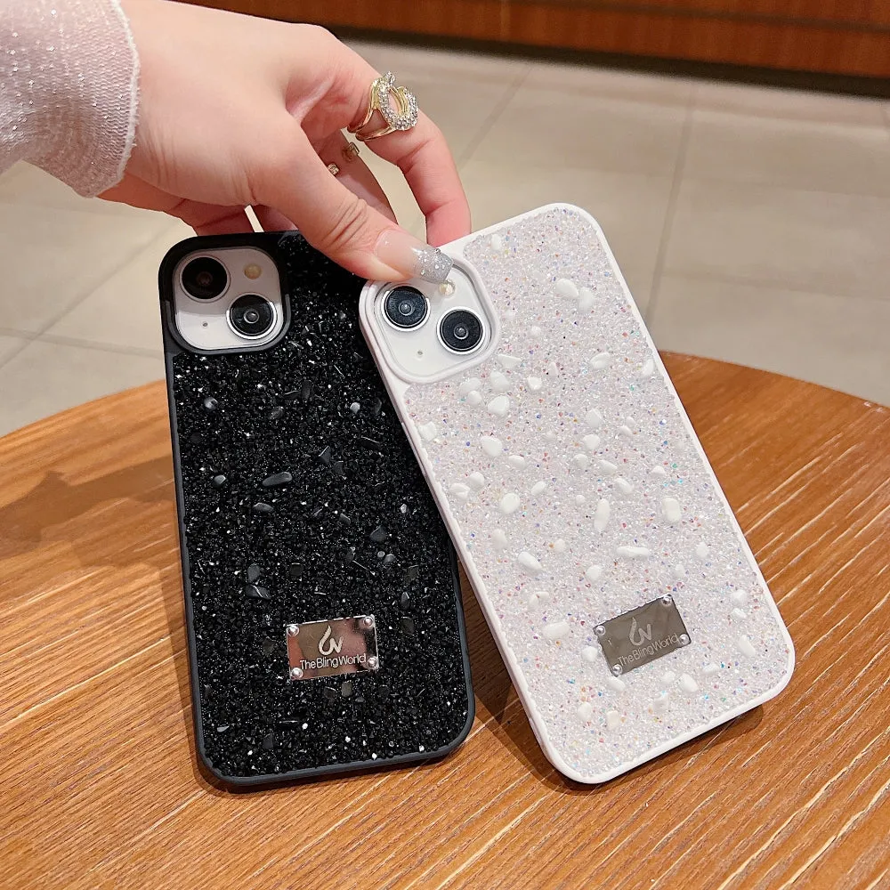 Diamond Studded Pattern Glittery Phone Case - OnePlus Nord CE 4