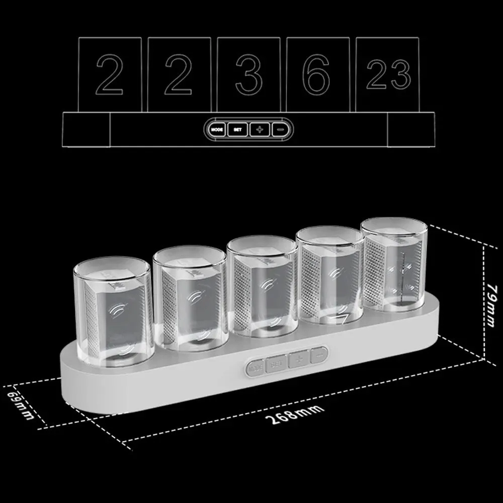 Digital Nixie Alike Tube Clock