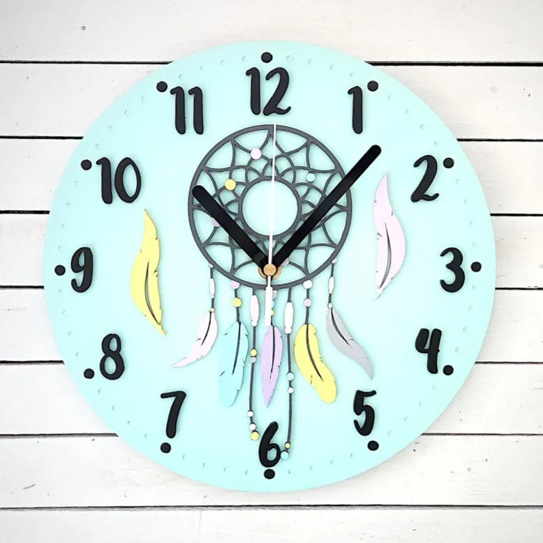 Dreamcatcher Wall Clock DIY Kits