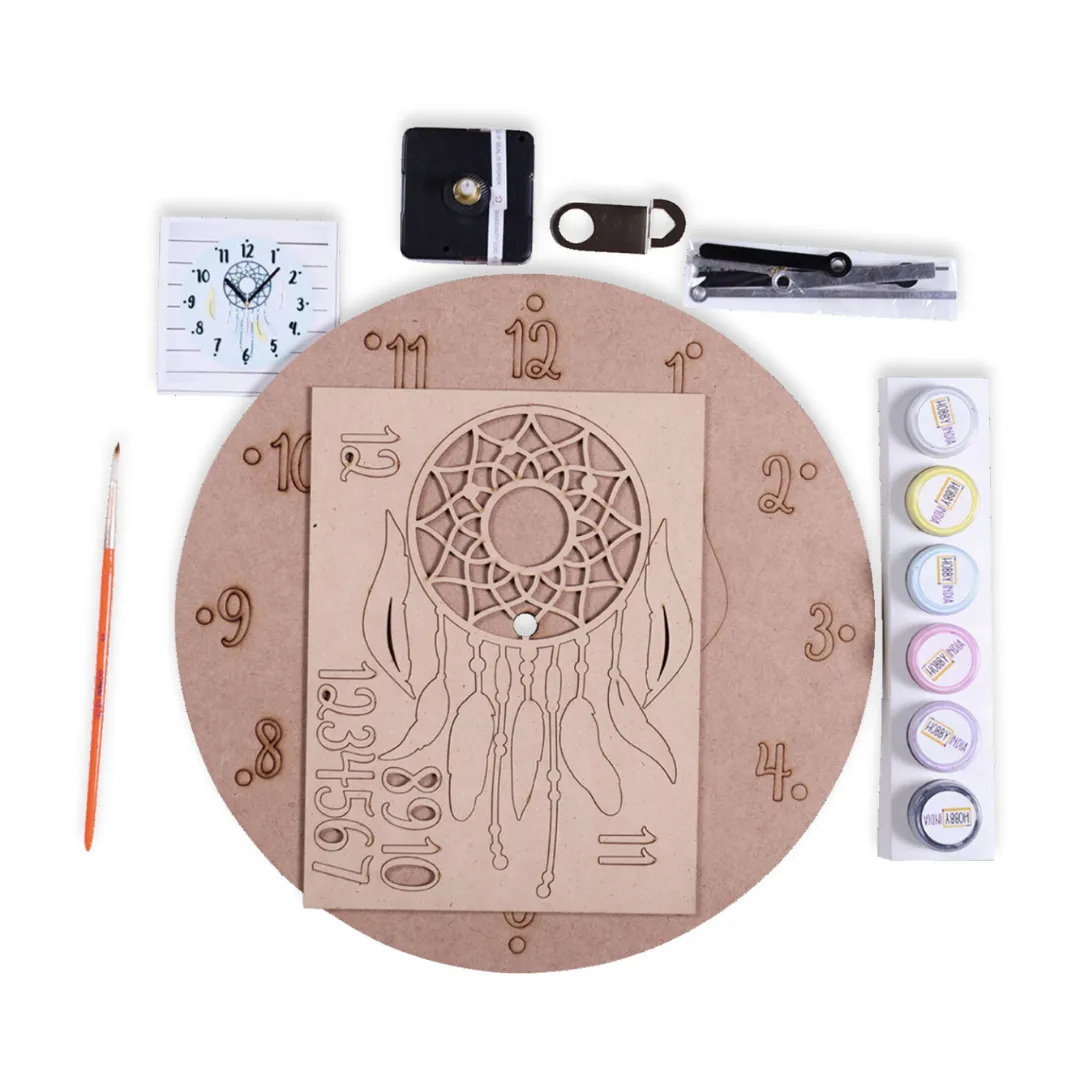 Dreamcatcher Wall Clock DIY Kits