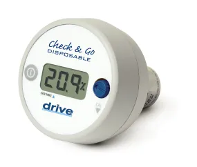 Drive Medical 18580 O2 Analyzer with 3 Digit LCD Display