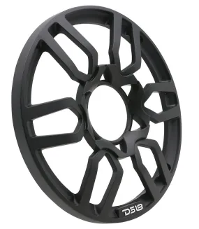 DS18 PRO Universal 6.5" Inch Plastic Speaker Grill Cover Black Set of 2