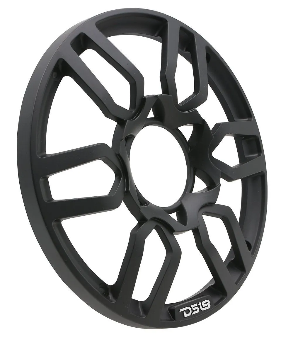DS18 PRO Universal 6.5" Inch Plastic Speaker Grill Cover Black Set of 2