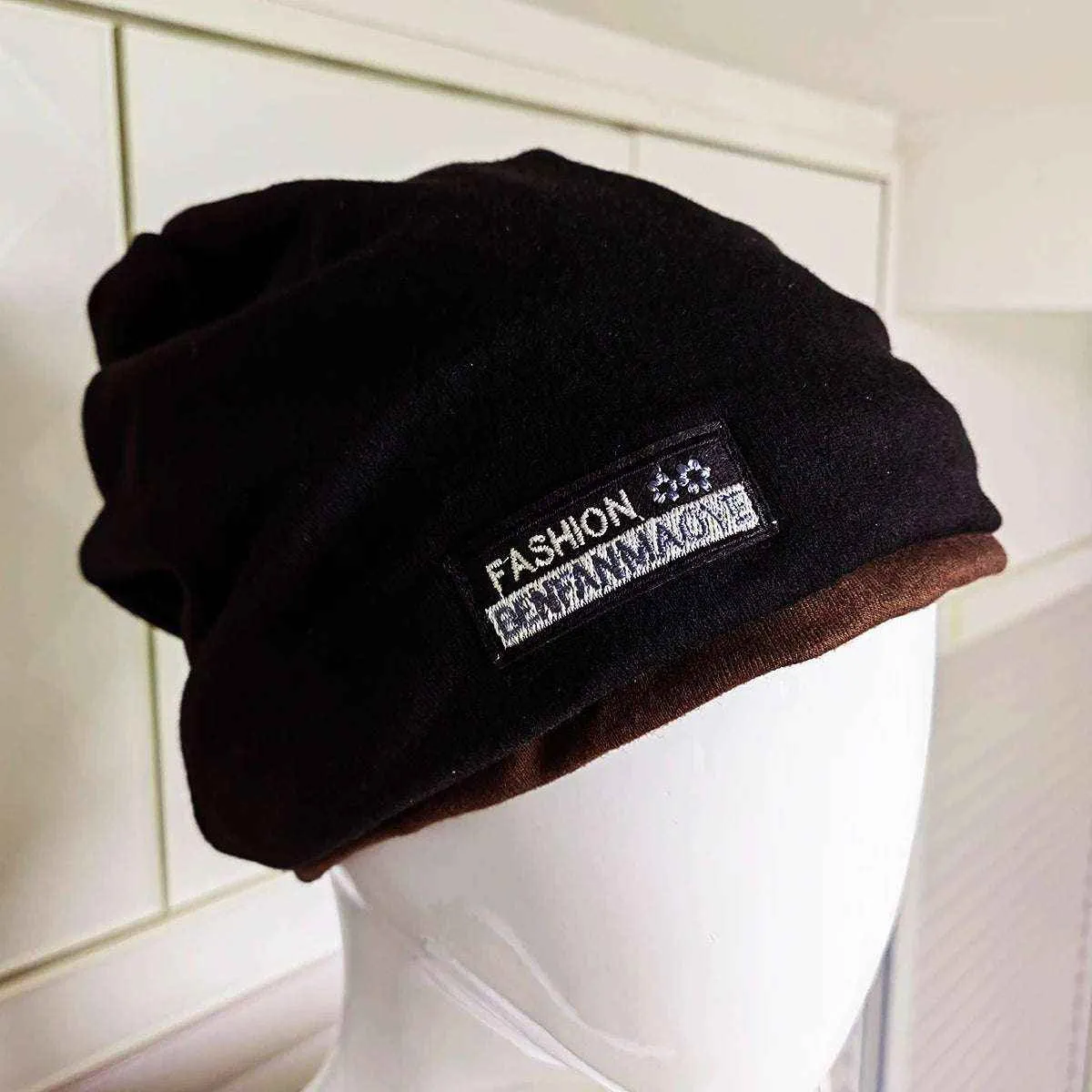 Dual-use Beanie Transformation Neck Gaiter EMF Reducing Anti-Radiation Protector Caps Fashion Warm Hat