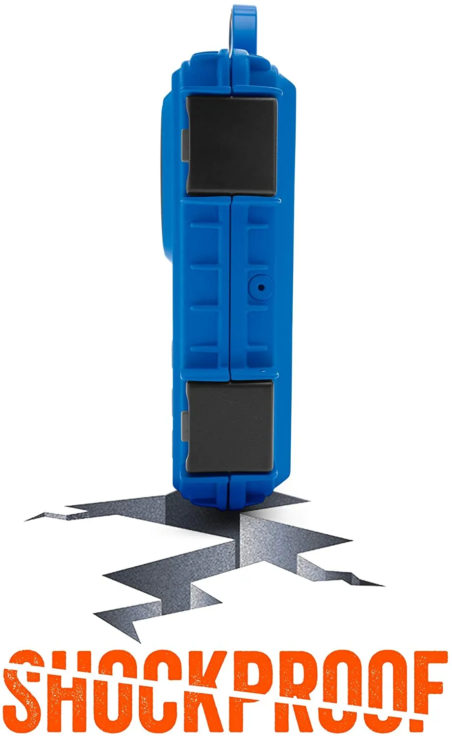EcoXgear EcoExtreme 2 Floating Bluetooth Speaker with Waterproof Dry Storage for Smartphone, Blue