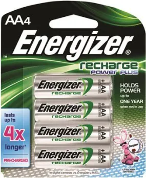 Energizer Battery Aa Nimh Rechargeable' 4 Pack