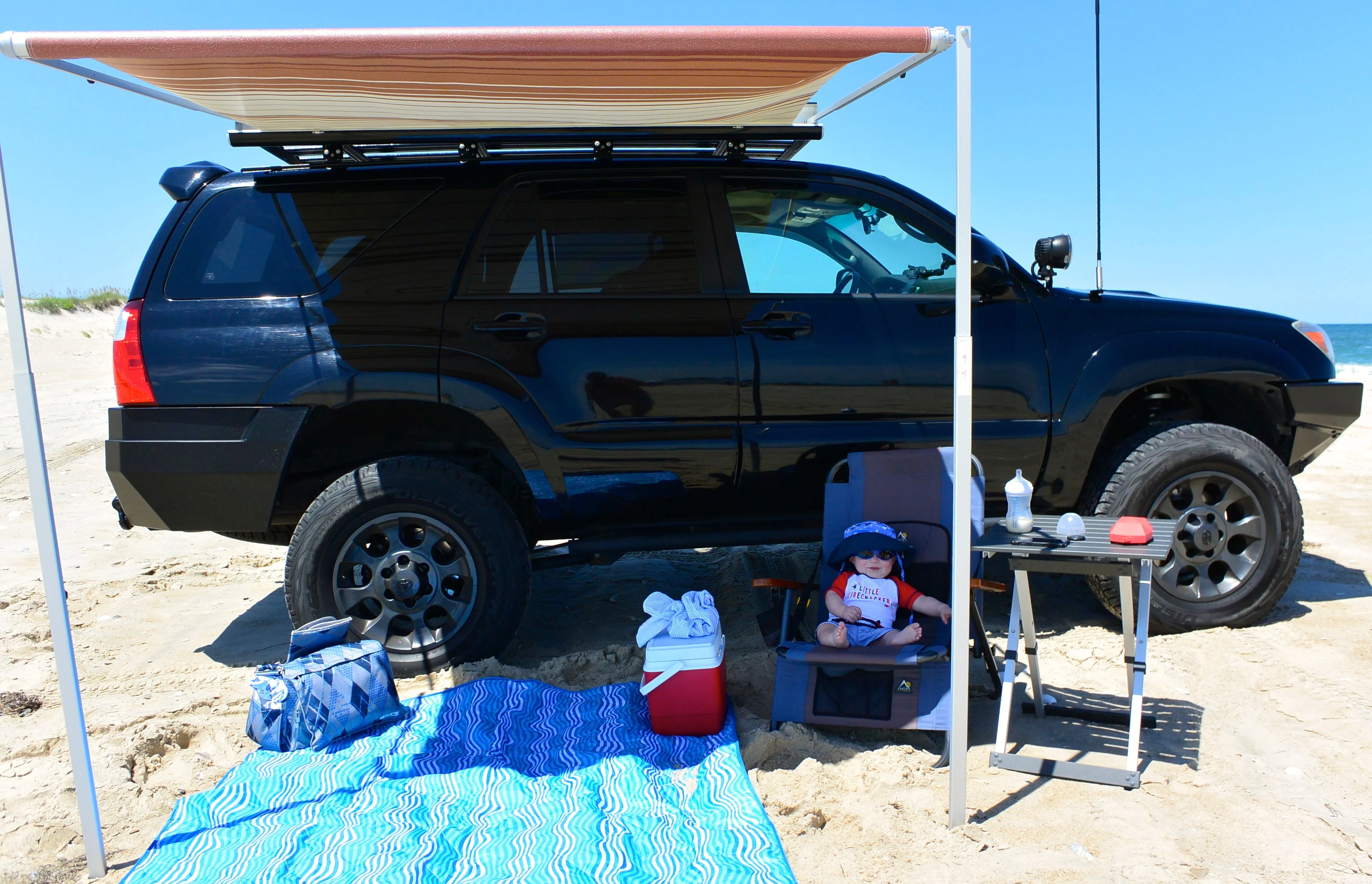 Equipt Toyota 4Runner 4th Gen K9 Roof Rack Kit