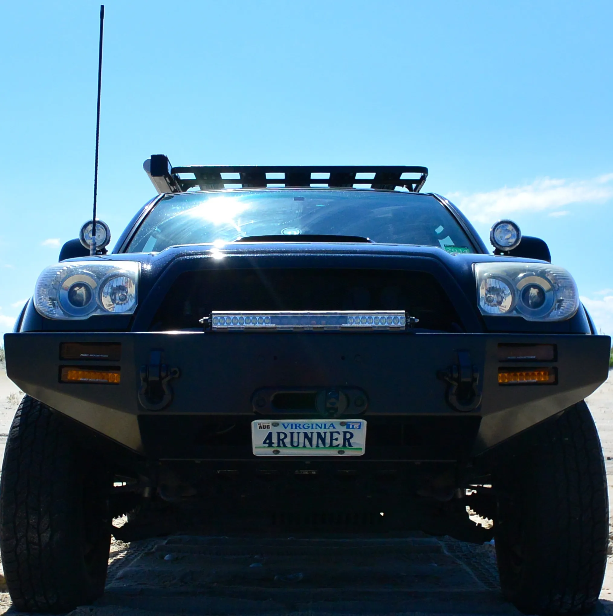 Equipt Toyota 4Runner 4th Gen K9 Roof Rack Kit