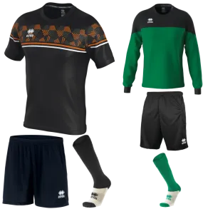 ERREA DIAMANTIS SS KIT BUNDLE BLACK ORANGE FLUO WHITE