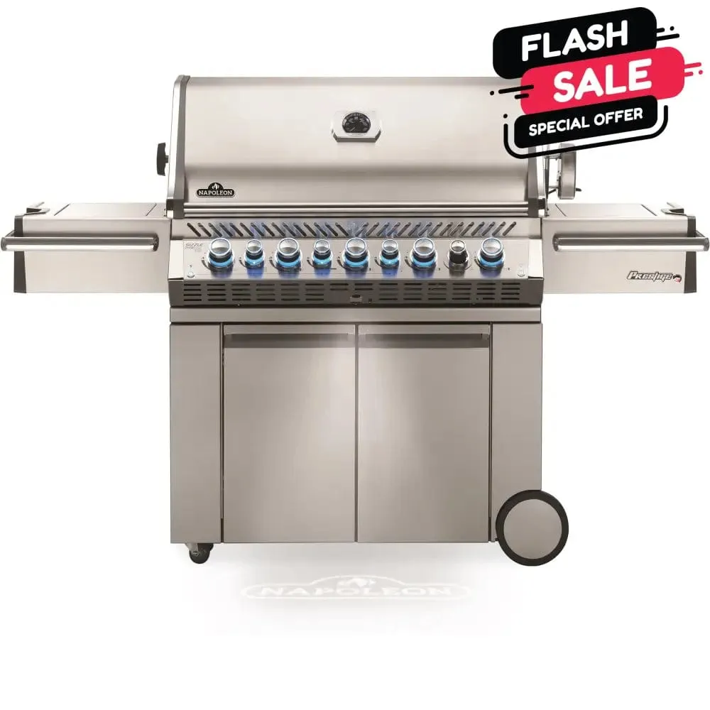 EX Display - Napoleon | Prestige PRO 665 RSIB With Infrared Side & Rear Burners