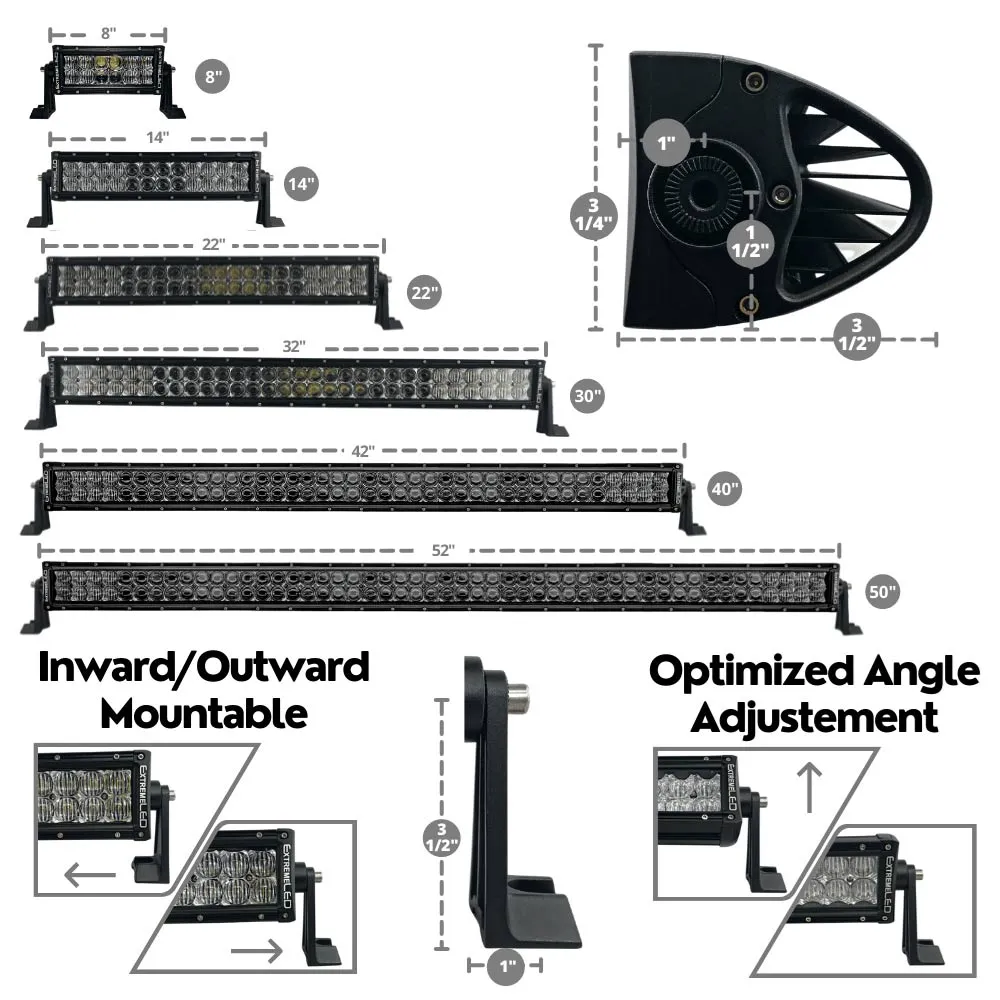 Extreme LED - 22" Extreme Series Dual Row 200W Combo Beam LED Light Bar