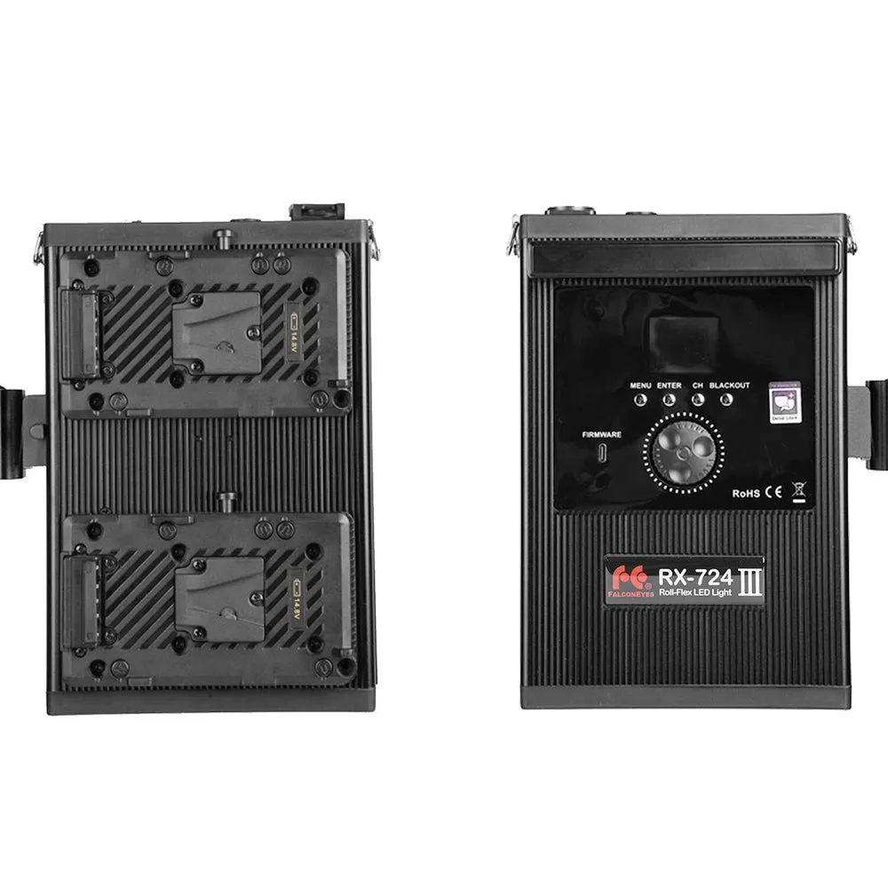 FalconEyes RX-724 III 220W RGB ROLL-FLEX FLEXIBLE LED Panel Light