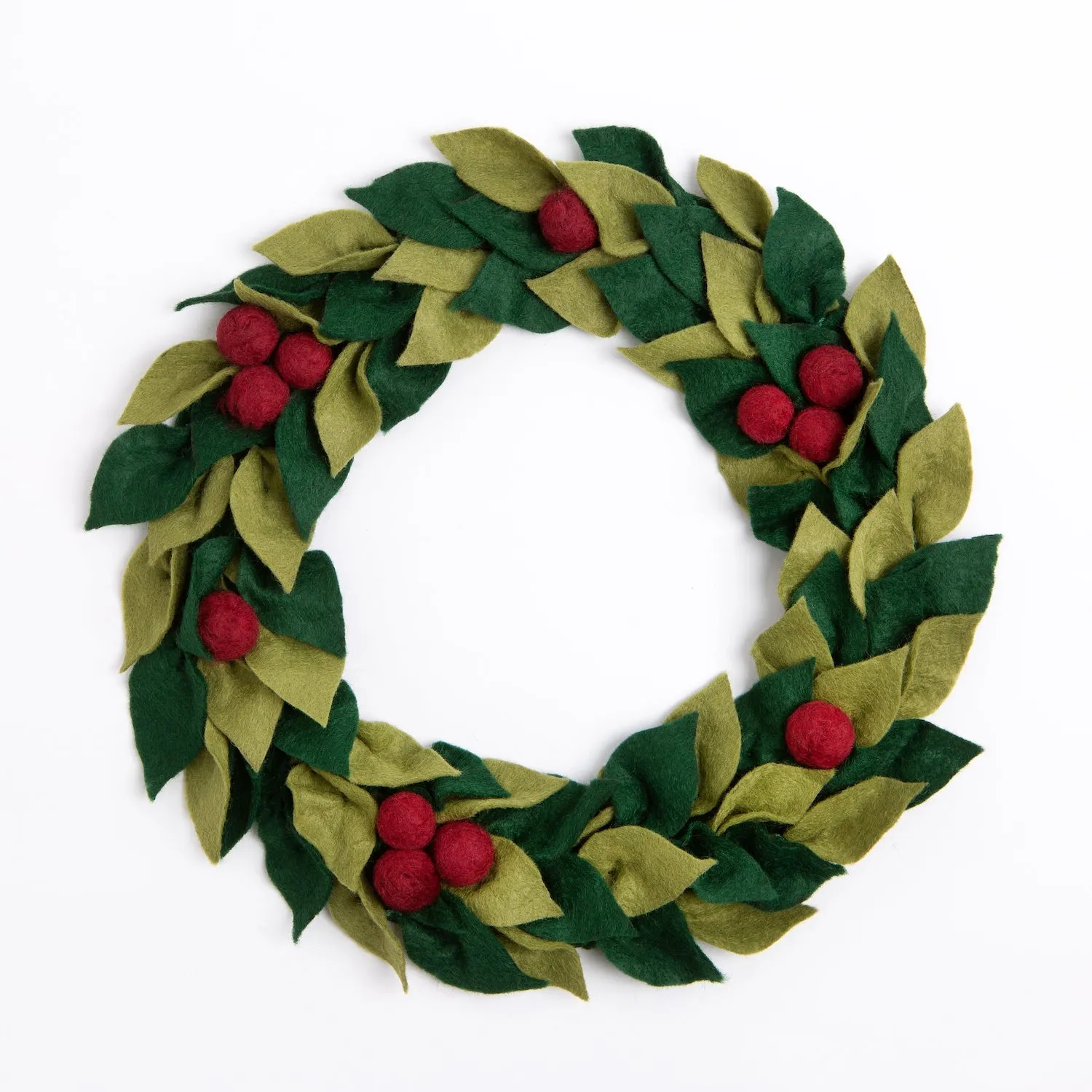 Felt Craft Kit - Christmas Berry Wreath