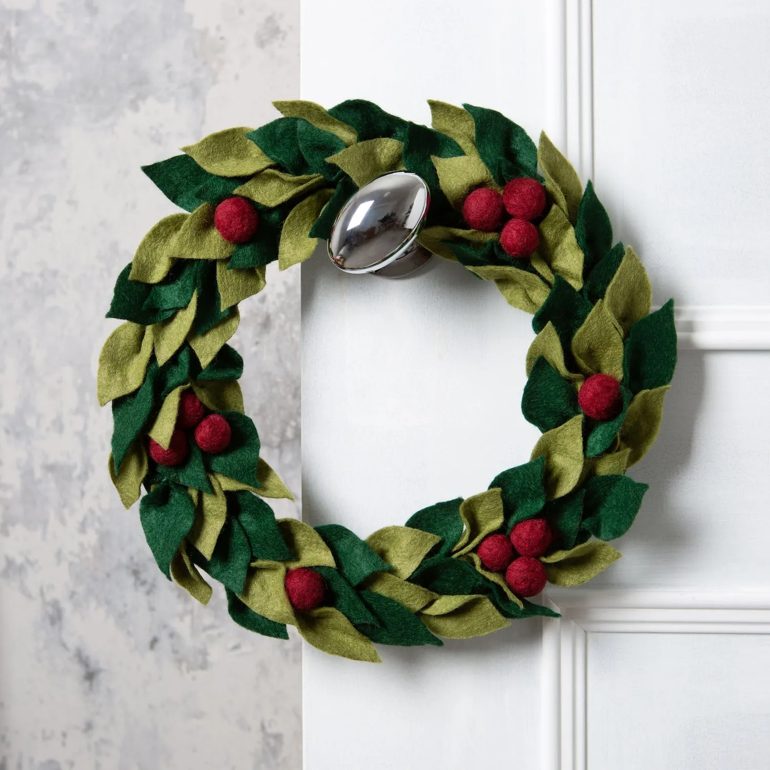 Felt Craft Kit - Christmas Berry Wreath