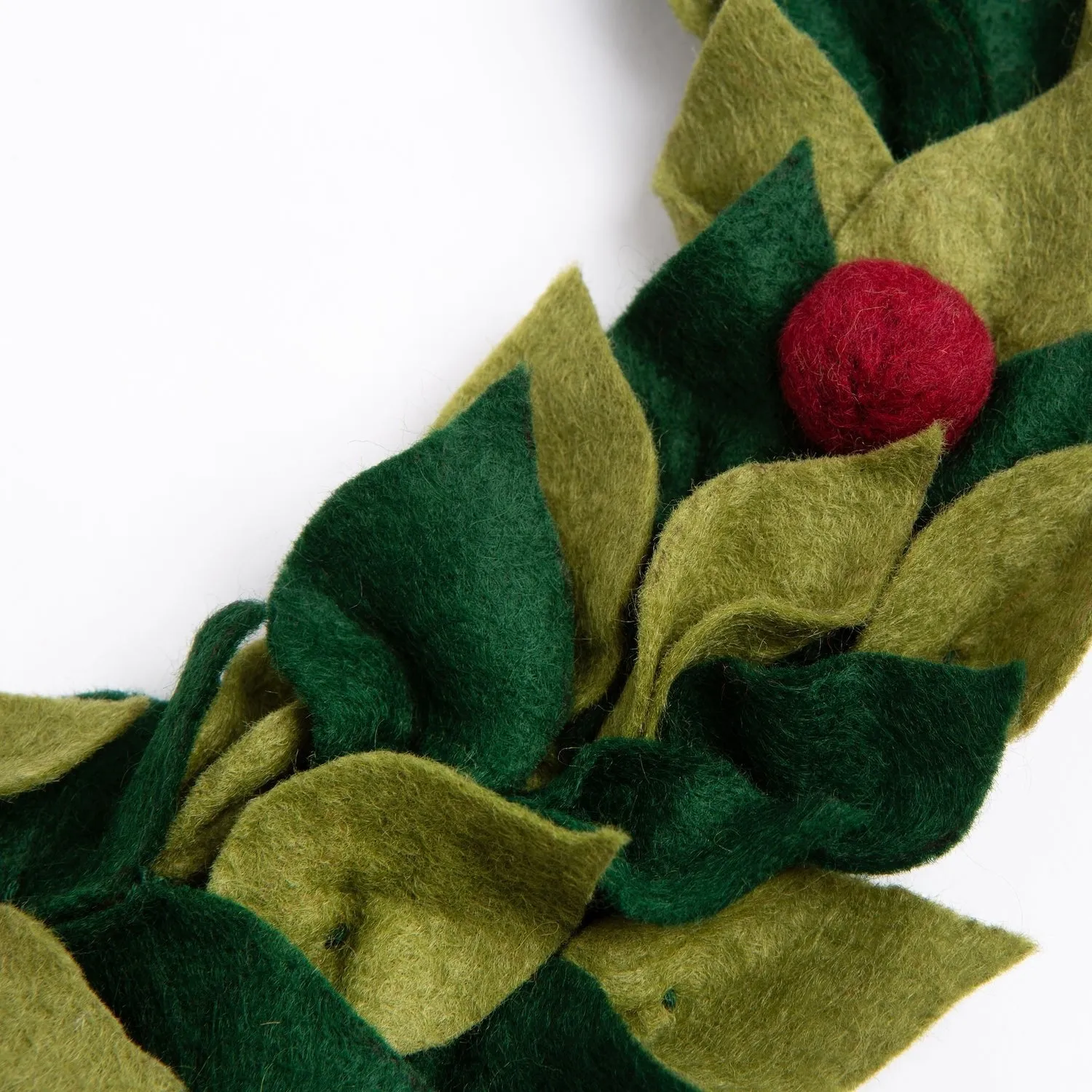 Felt Craft Kit - Christmas Berry Wreath