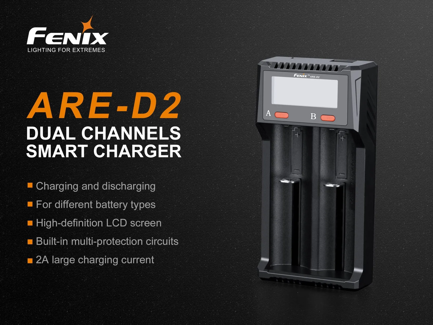 Fenix TK35UE V2   18650 Batteries and Charger Bundle