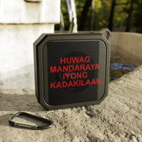 Filipino Blackwater Outdoor Bluetooth Speaker