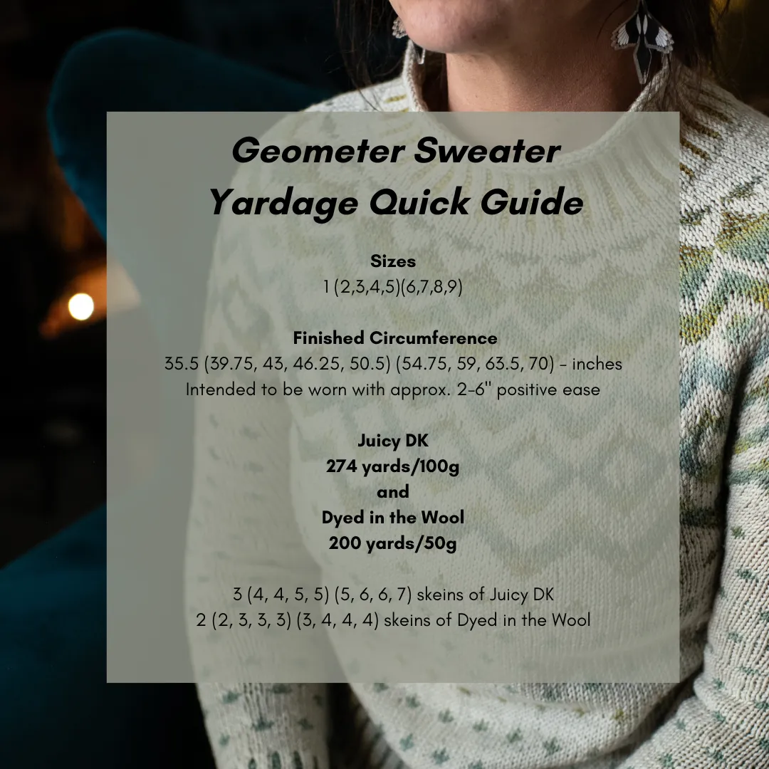 Geometer Sweater Kits