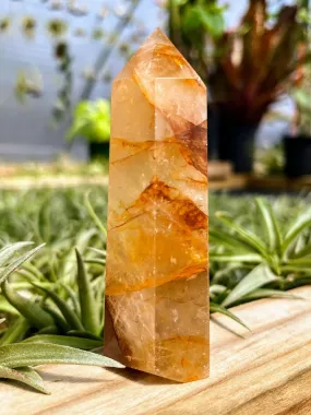 Golden Healer Crystal Point