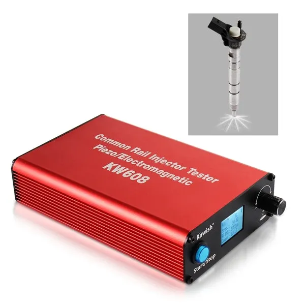GT-KW608S - Kawish Multifunction Diesel Common Rail Injector Tester with AHE Test Function