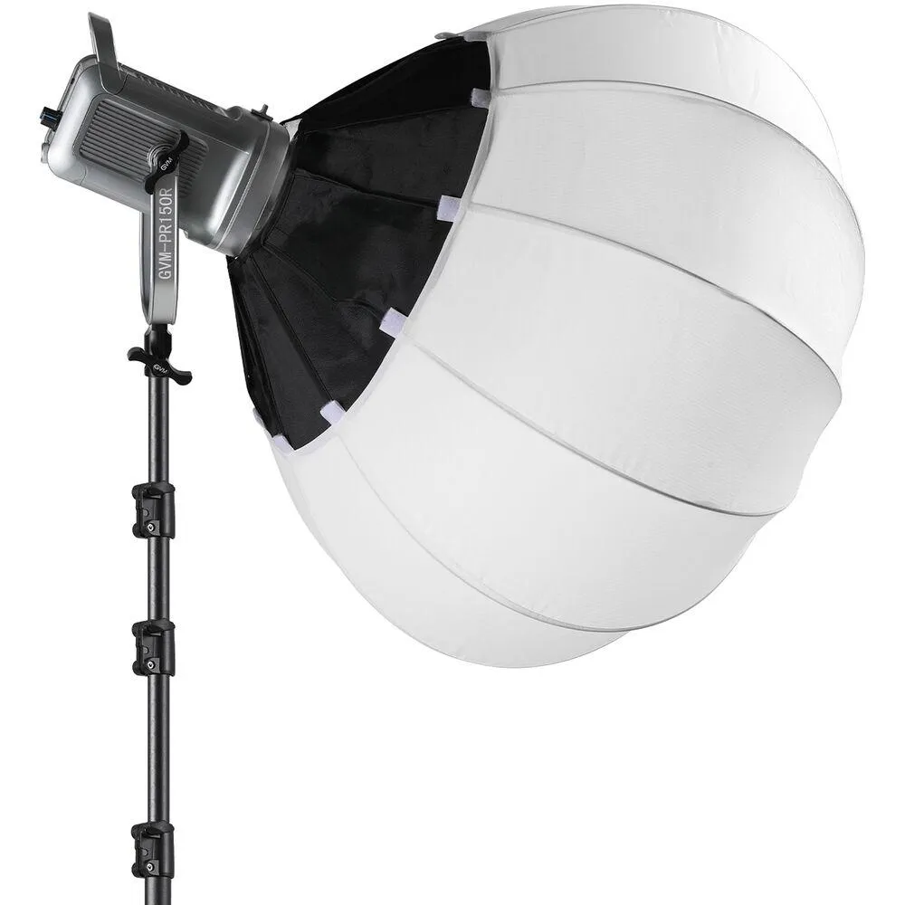 GVM PR150R RGB/Bi-Color LED Video Light Kit with Lantern Softbox
