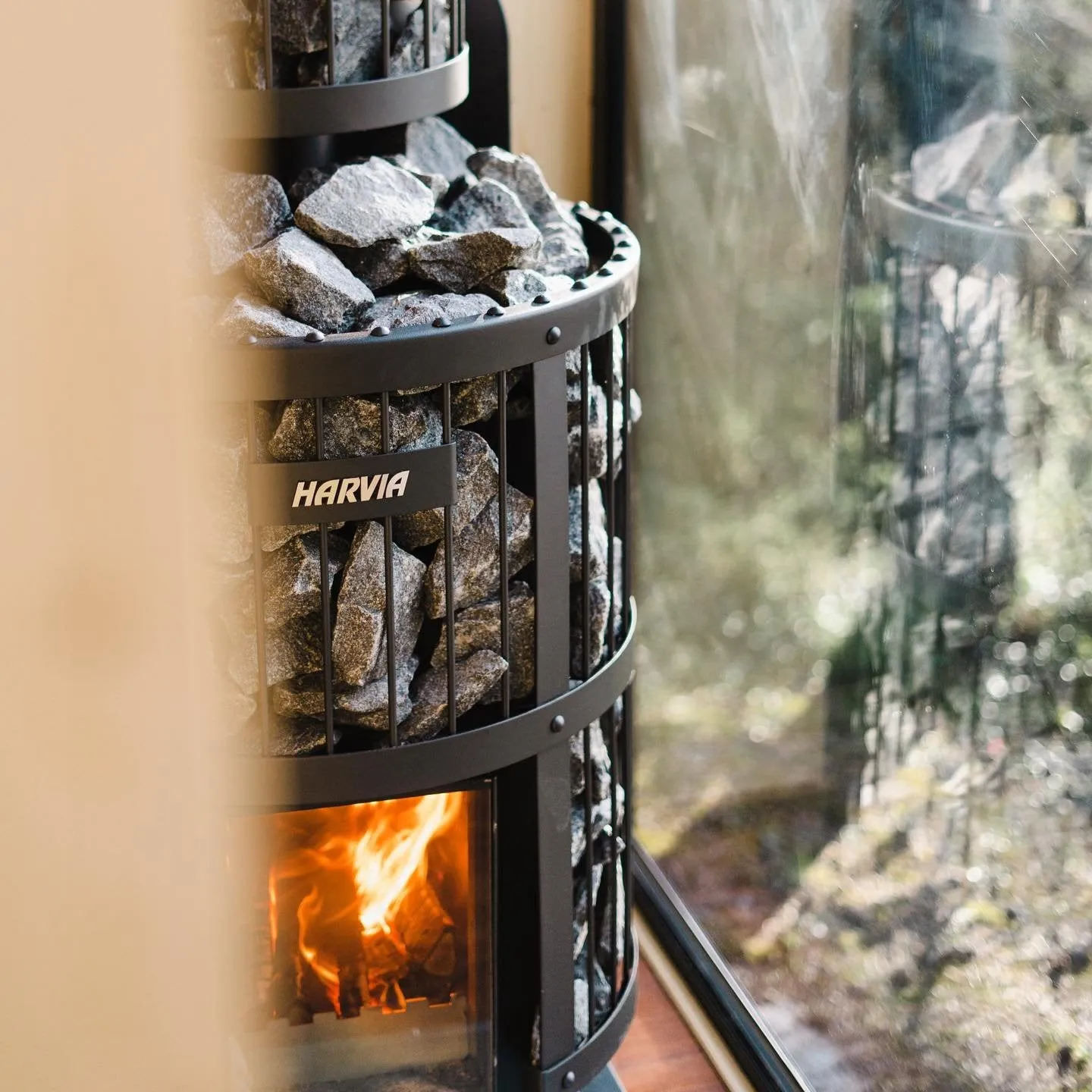 Harvia Legend 240 GreenFlame 15.9kW Wood Burning Sauna Stove | WK200LD