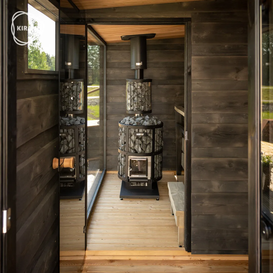 Harvia Legend 240 GreenFlame 15.9kW Wood Burning Sauna Stove | WK200LD