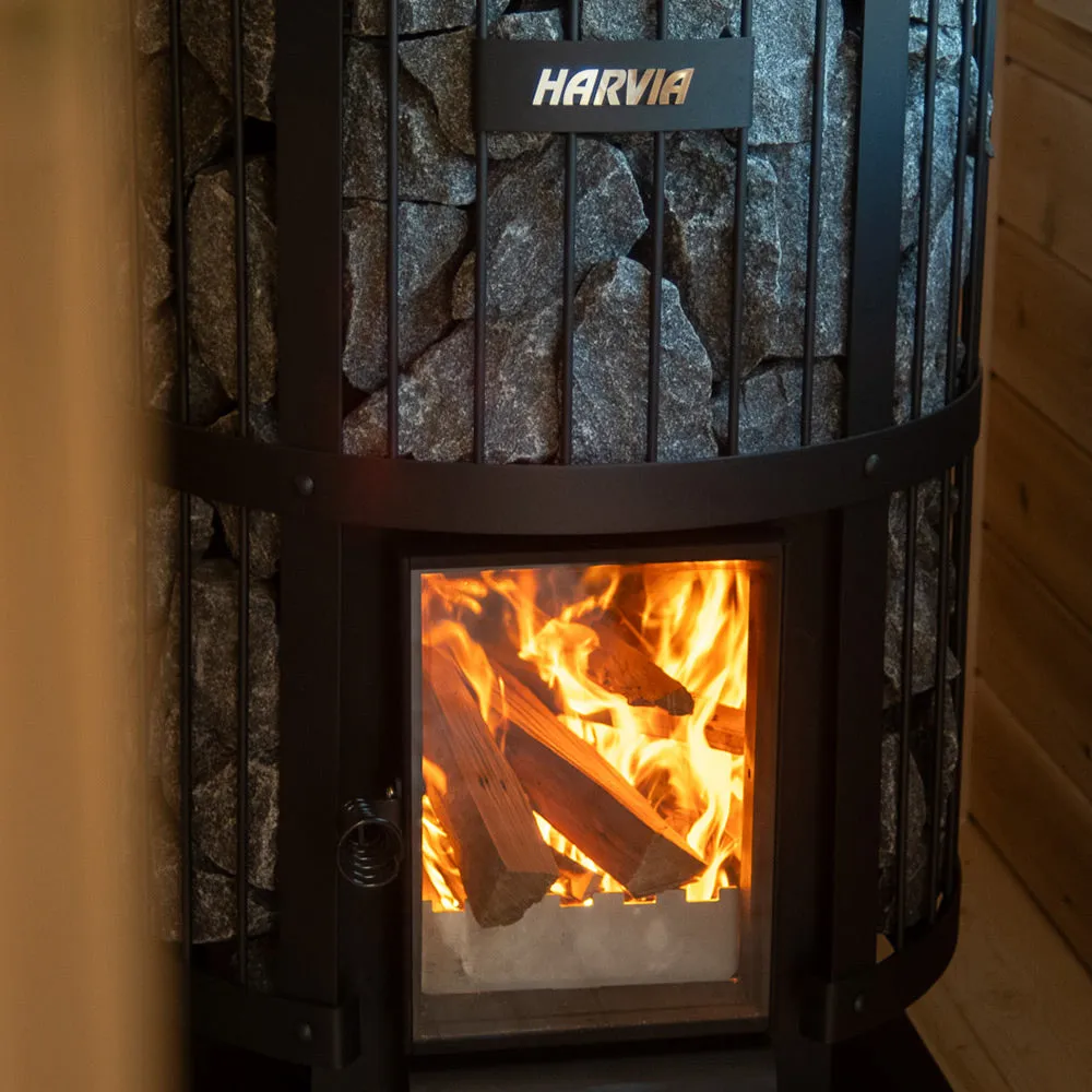 Harvia Legend 240 GreenFlame 15.9kW Wood Burning Sauna Stove | WK200LD