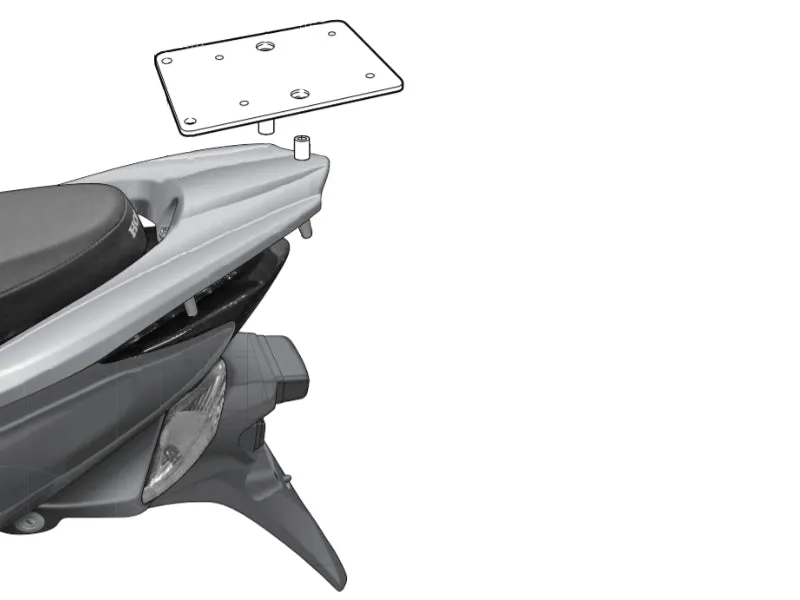 Honda Vision 110 (11-24) SHAD Top Box Fitting Kit