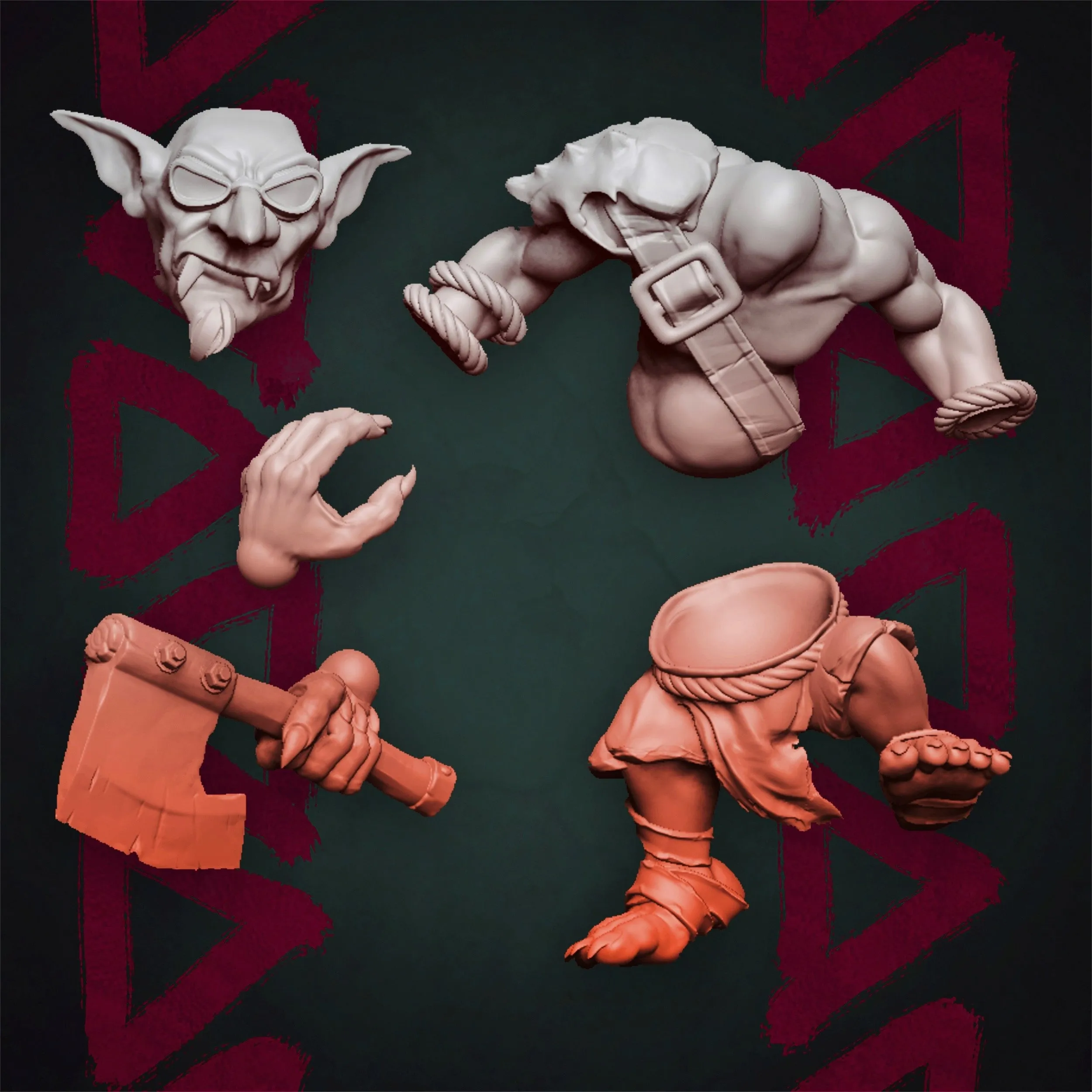 Hunter Cavalry - Modular Kit C (Lad Size)
