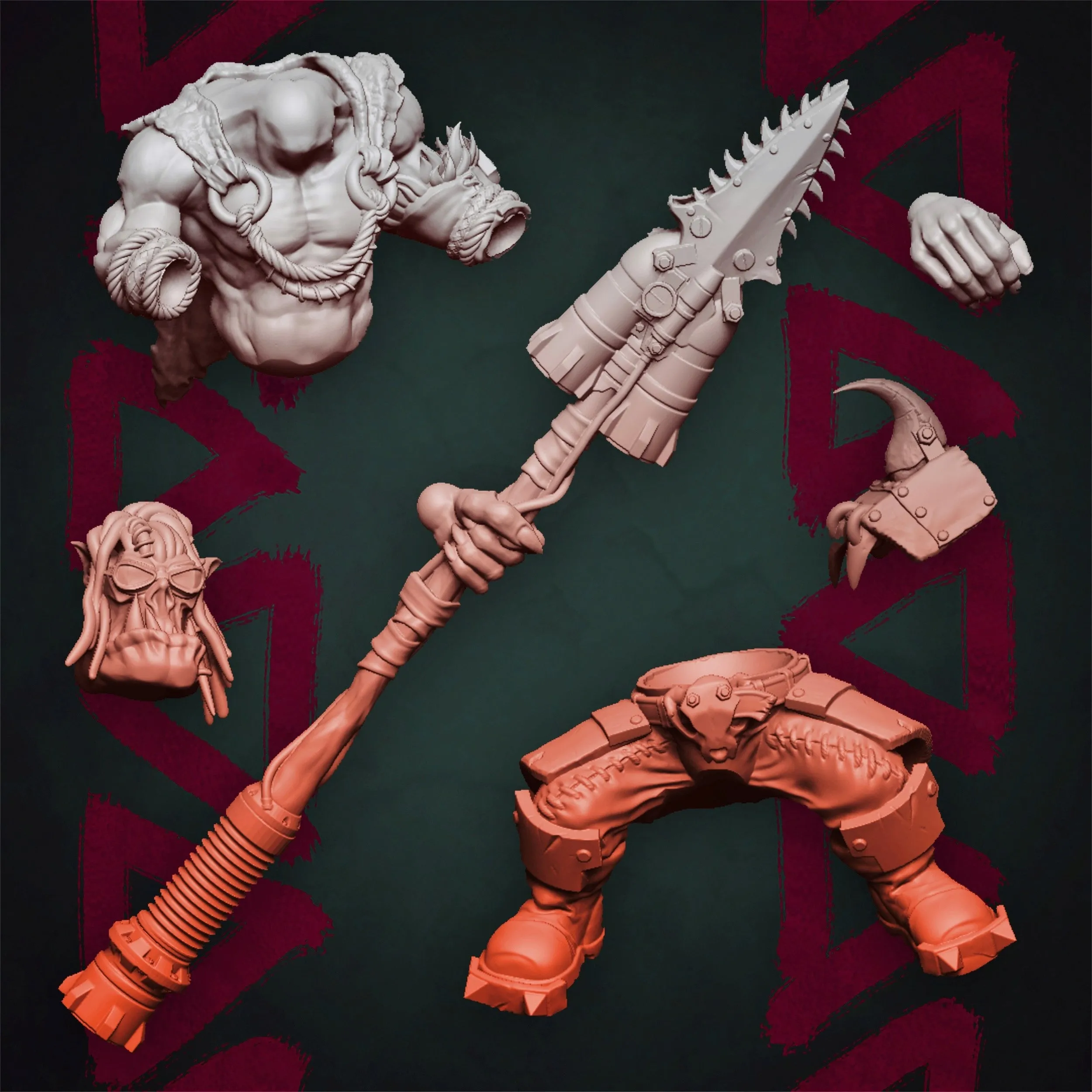Hunter Cavalry - Modular Kit C (Lad Size)
