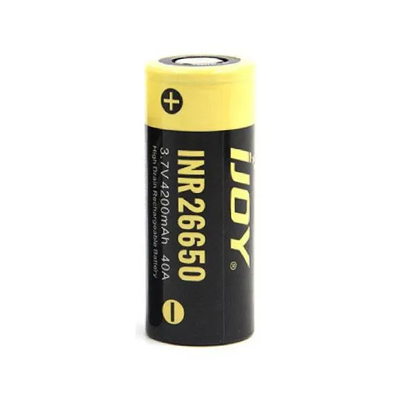 iJoy  26650 - 40A 4200mAh - 26650 Battery - Flat Top