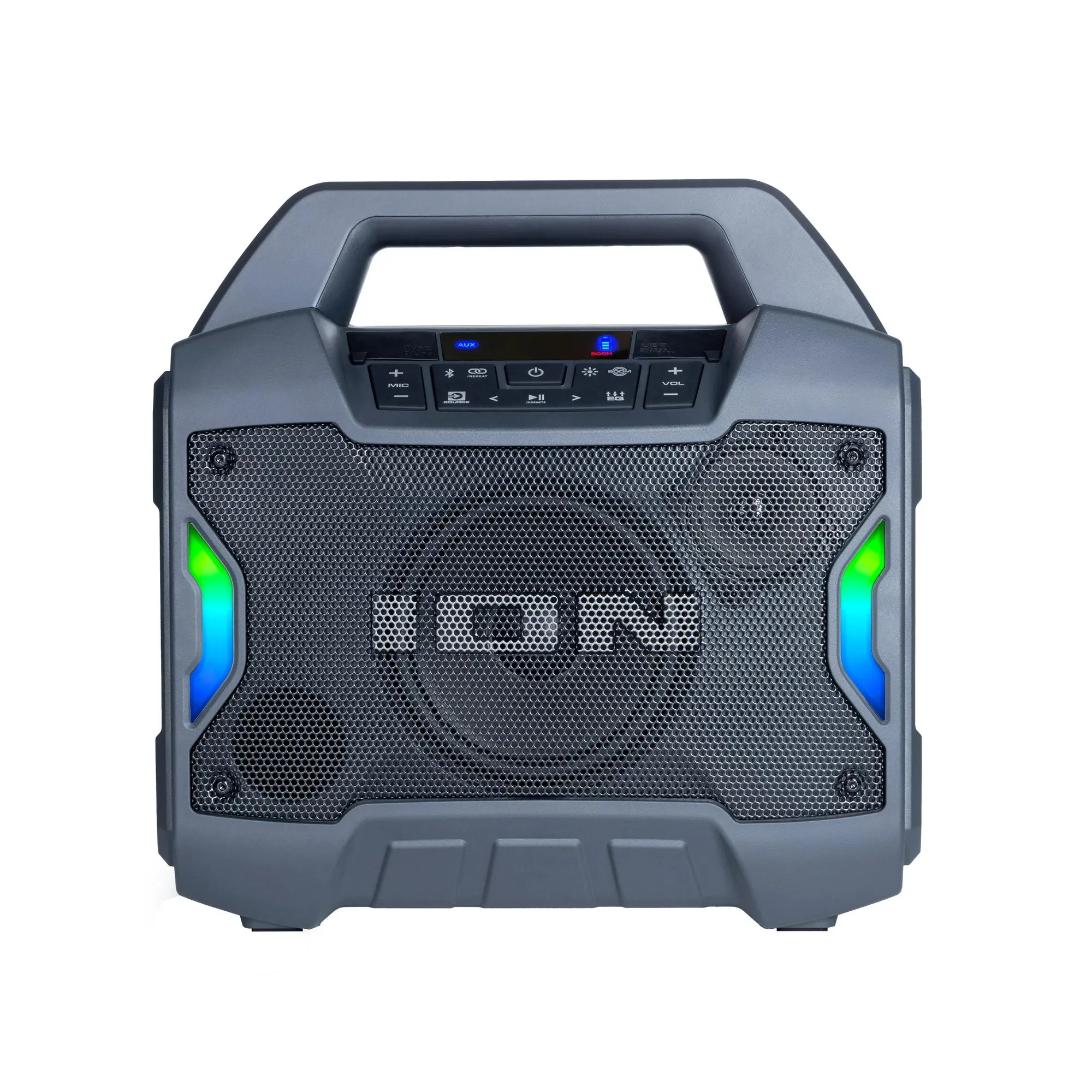 ION Audio GAMEDAYPRIMTIMXUS Game Day Primetime Portable Rechargeable Speaker with Lights