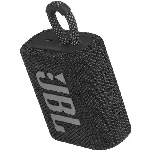 JBL Bluetooth Waterproof Portable Speaker GO3BLKAM