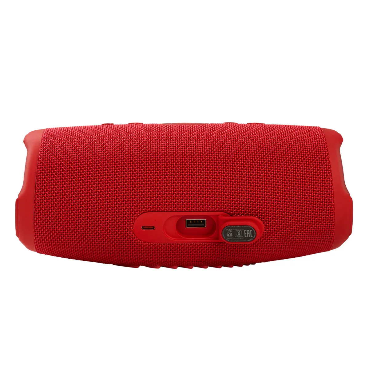 JBL Charge 5 Portable Waterproof Bluetooth Speaker with Powerbank - Pair (Black/Red)