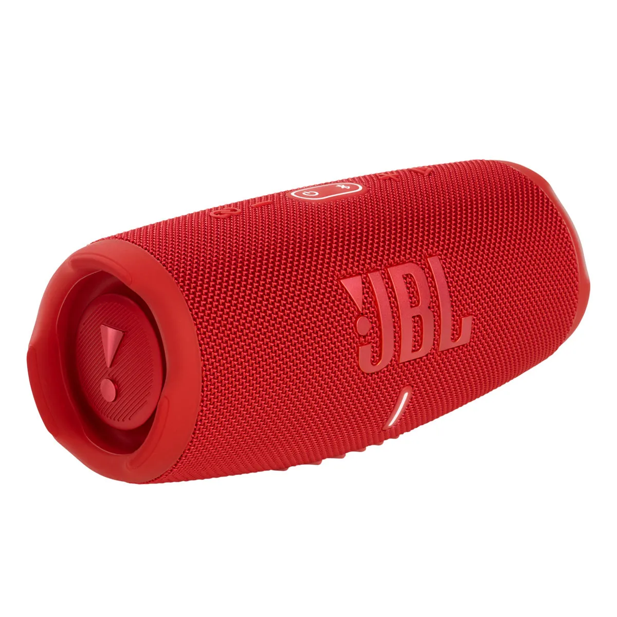 JBL Charge 5 Portable Waterproof Bluetooth Speaker with Powerbank - Pair (Black/Red)