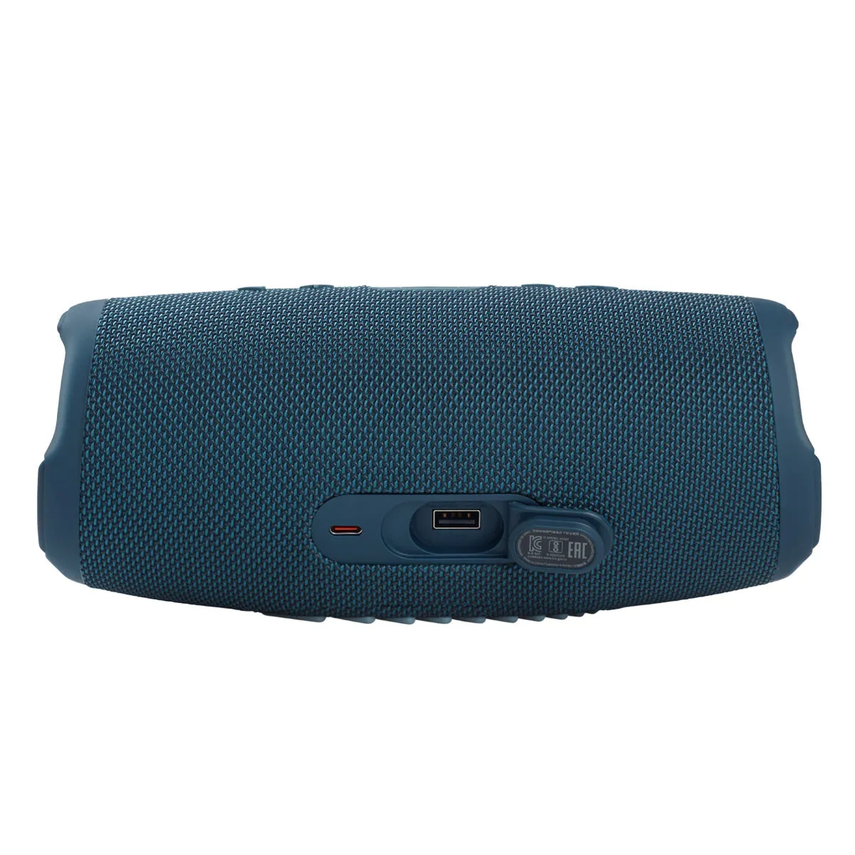 JBL Charge 5 Portable Waterproof Bluetooth Speaker with Powerbank - Pair (Blue/Gray)