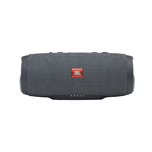 JBL Charge Essential 20W IPX7 Waterproof Portable Bluetooth Speaker with 20 Hours Playtime & Built-in 6000 mAh Powerbank (Without Mic, Gun Metal)
