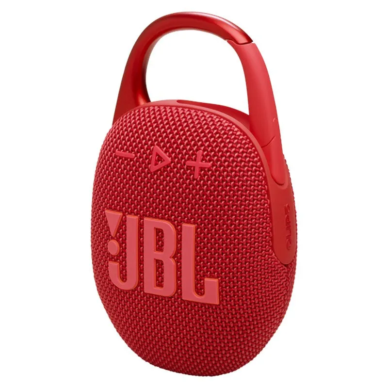 JBL Clip 5 Wireless Portable Bluetooth Speaker - Red | JBLCLIP5RED