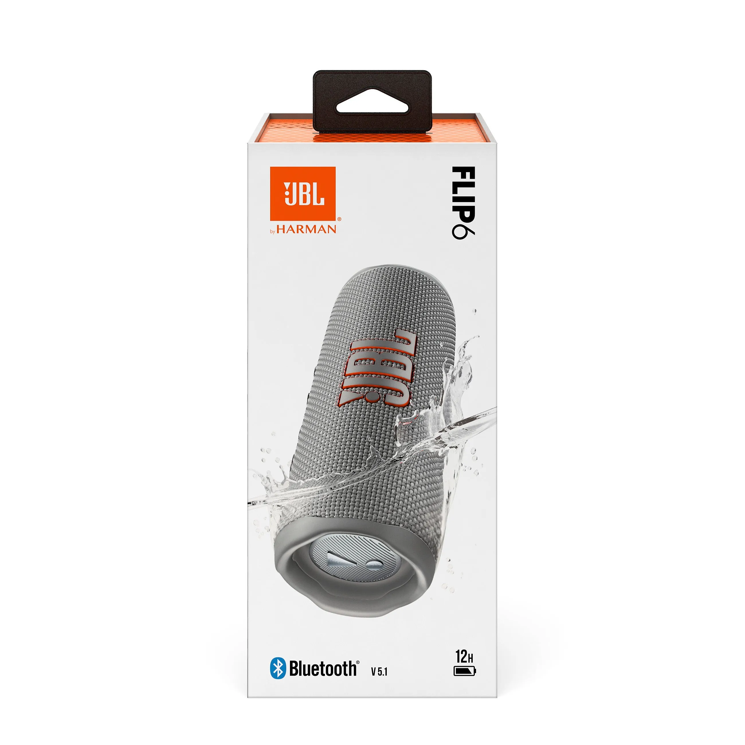 JBL Flip 6 Portable Waterproof Bluetooth Speaker - Gray