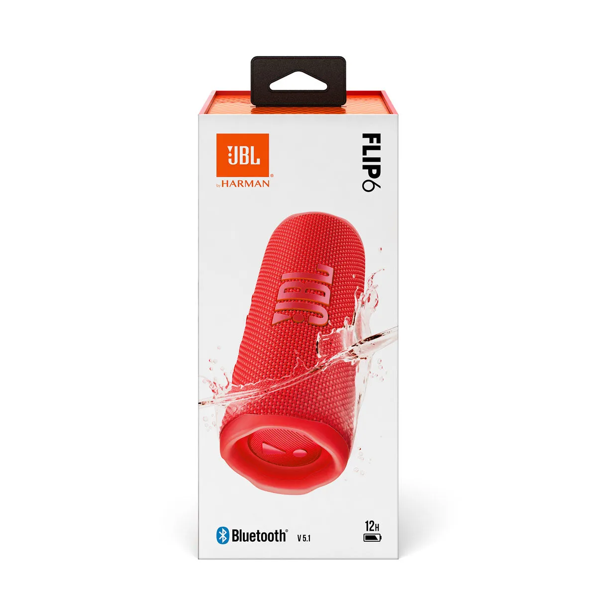 JBL Flip 6 Portable Waterproof Bluetooth Speaker - Red