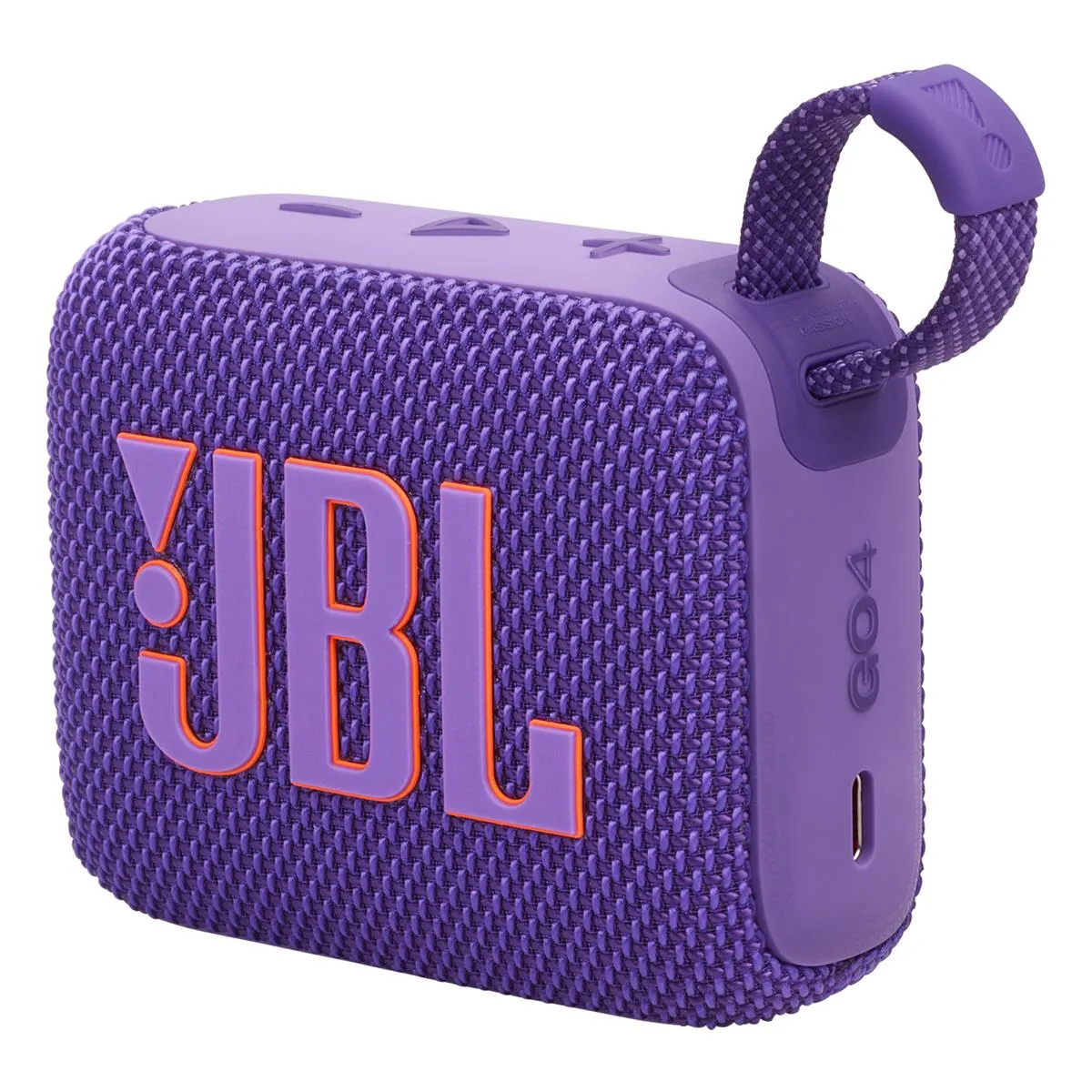 JBL Go 4 Portable Waterproof Bluetooth Speaker (Purple)