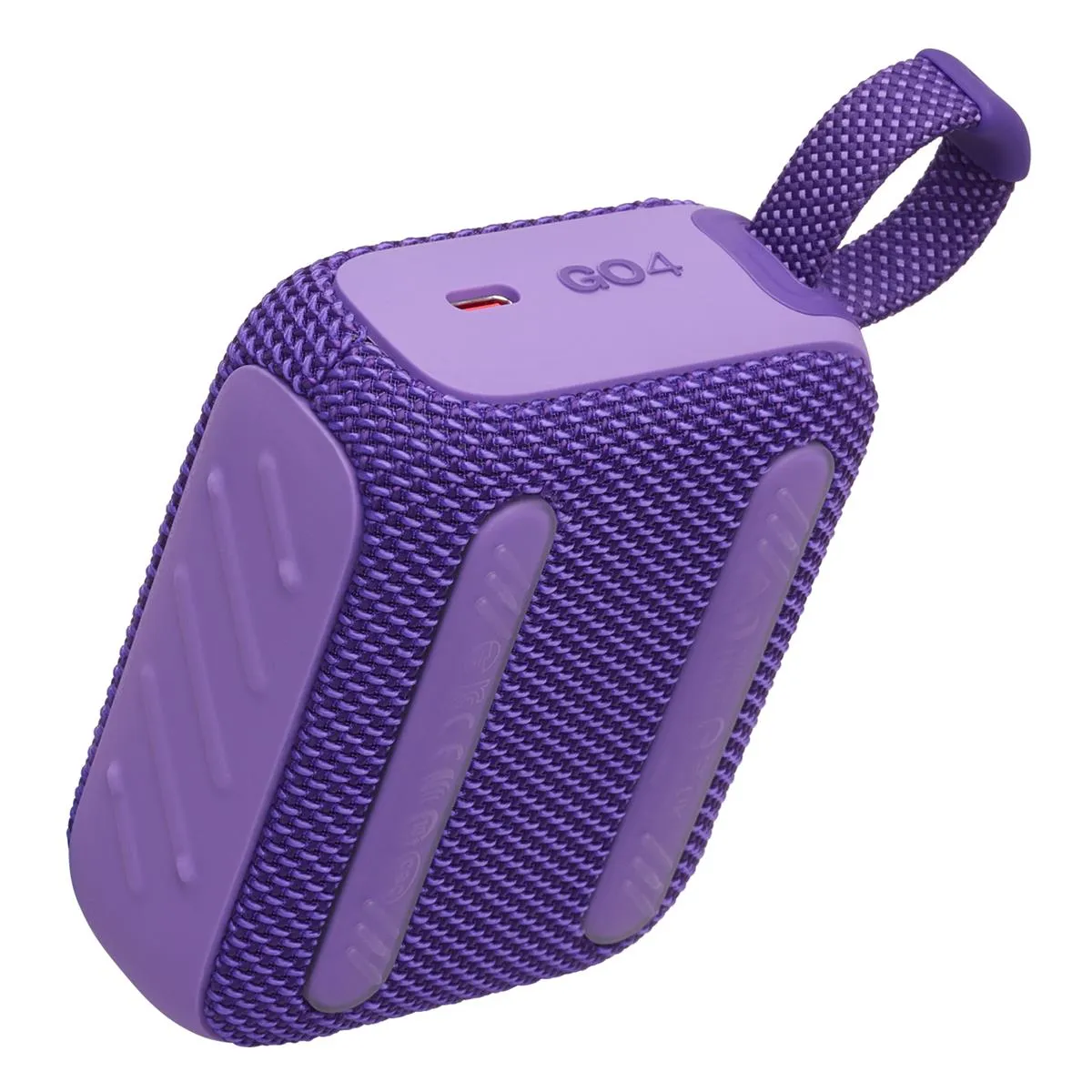 JBL Go 4 Portable Waterproof Bluetooth Speaker (Purple)