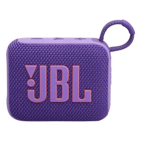 JBL Go 4 Portable Waterproof Bluetooth Speaker (Purple)