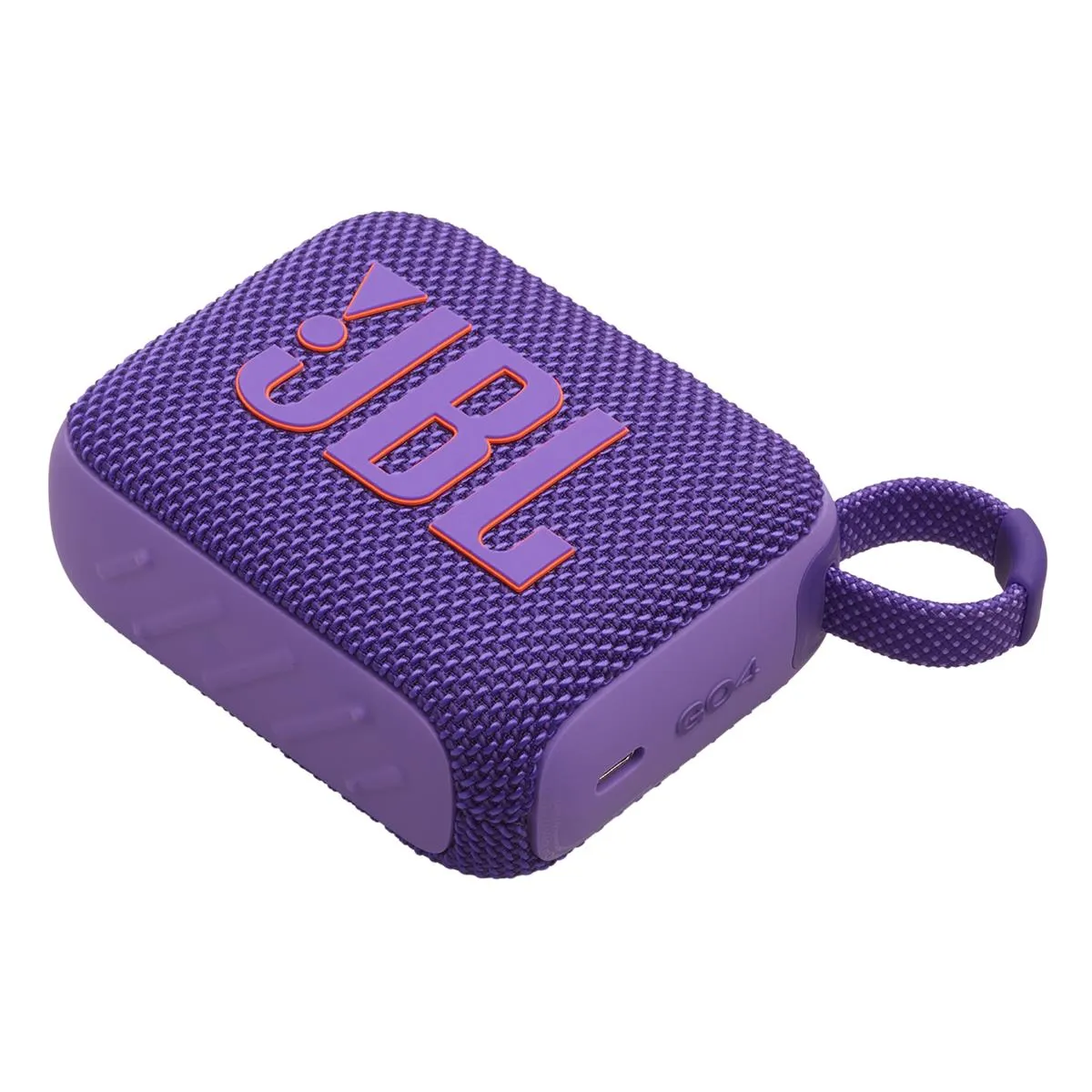 JBL Go 4 Portable Waterproof Bluetooth Speaker (Purple)
