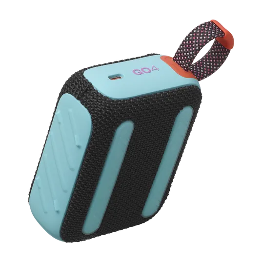 JBL GO 4 Ultra-Portable Bluetooth Speaker (Black/Orange)